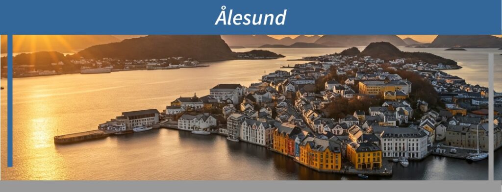 Kreuzfahrthafen Alesund in Norwegen