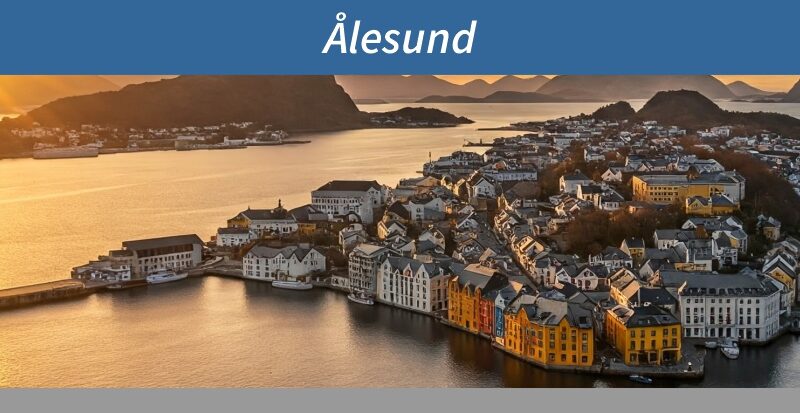 Kreuzfahrthafen Alesund in Norwegen