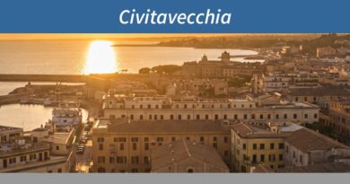 Kreuzfahrthafen Civitavecchia in Italien