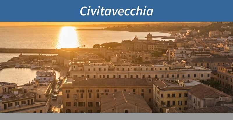 Kreuzfahrthafen Civitavecchia in Italien