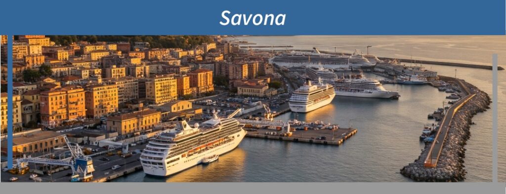 Kreuzfahrthafen Savona (Italien) 1 Kreuzfahrthafen Savona in Italien