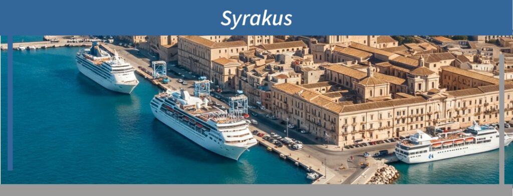 Kreuzfahrthafen Syrakus (Italien) 1 Kreuzfahrthafen Syrakus in Italien