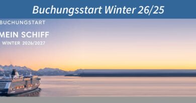 Buchungsstart Mein Schiff Winter 2026/2027