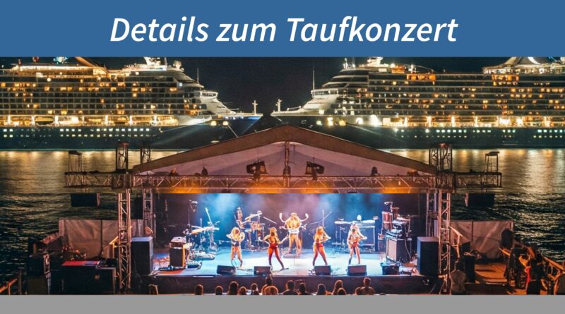 am 09. April 2025 findet die Taufe der Mein Schiff Relax in Málaga statt