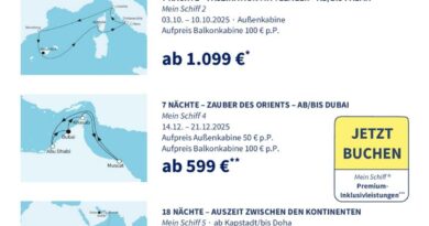 K1024 mein schiff wochenendangebot kw 31 bunt