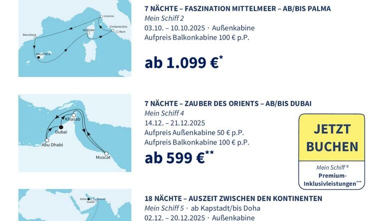 K1024 mein schiff wochenendangebot kw 31 bunt