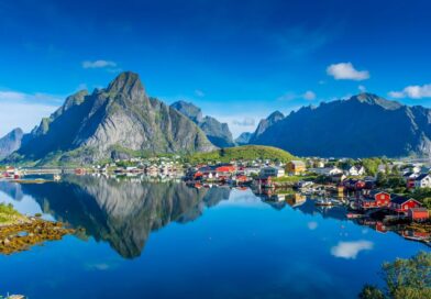 Destinationsmotiv, Lofoten, Norwegen, Nordland, Juli 2024