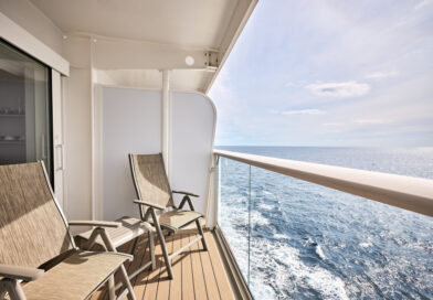Balkon der Balkonkabine auf der Mein Schiff Relax